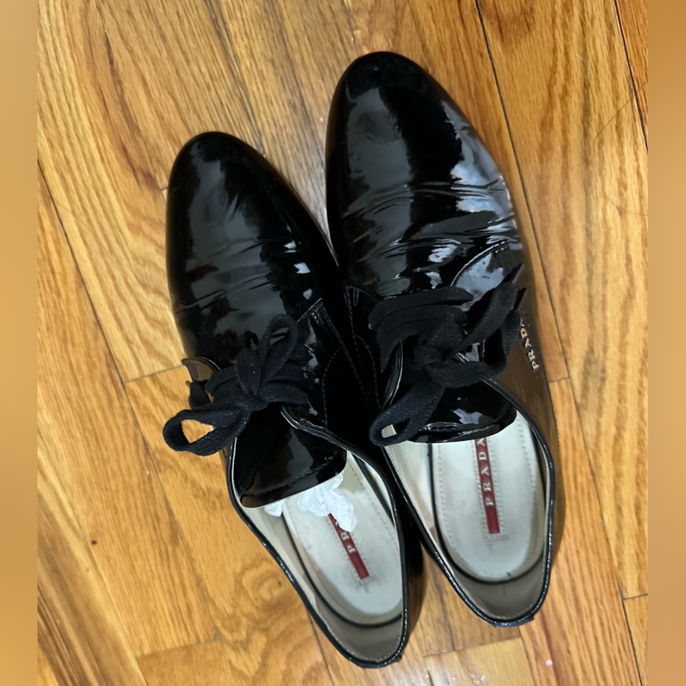 Prada Patent Leather Women’s Oxfords